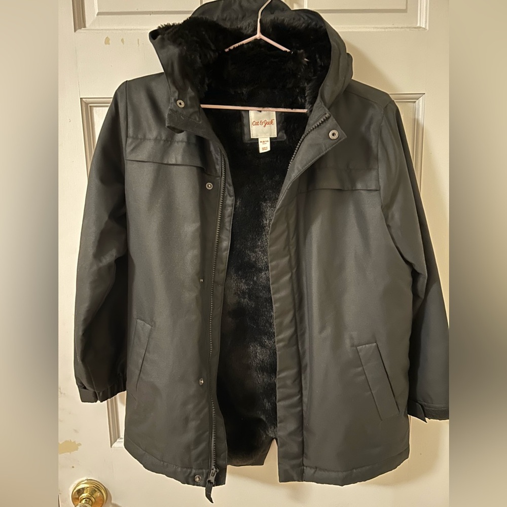 Kids Cat & Jack Fur Lined Jacket